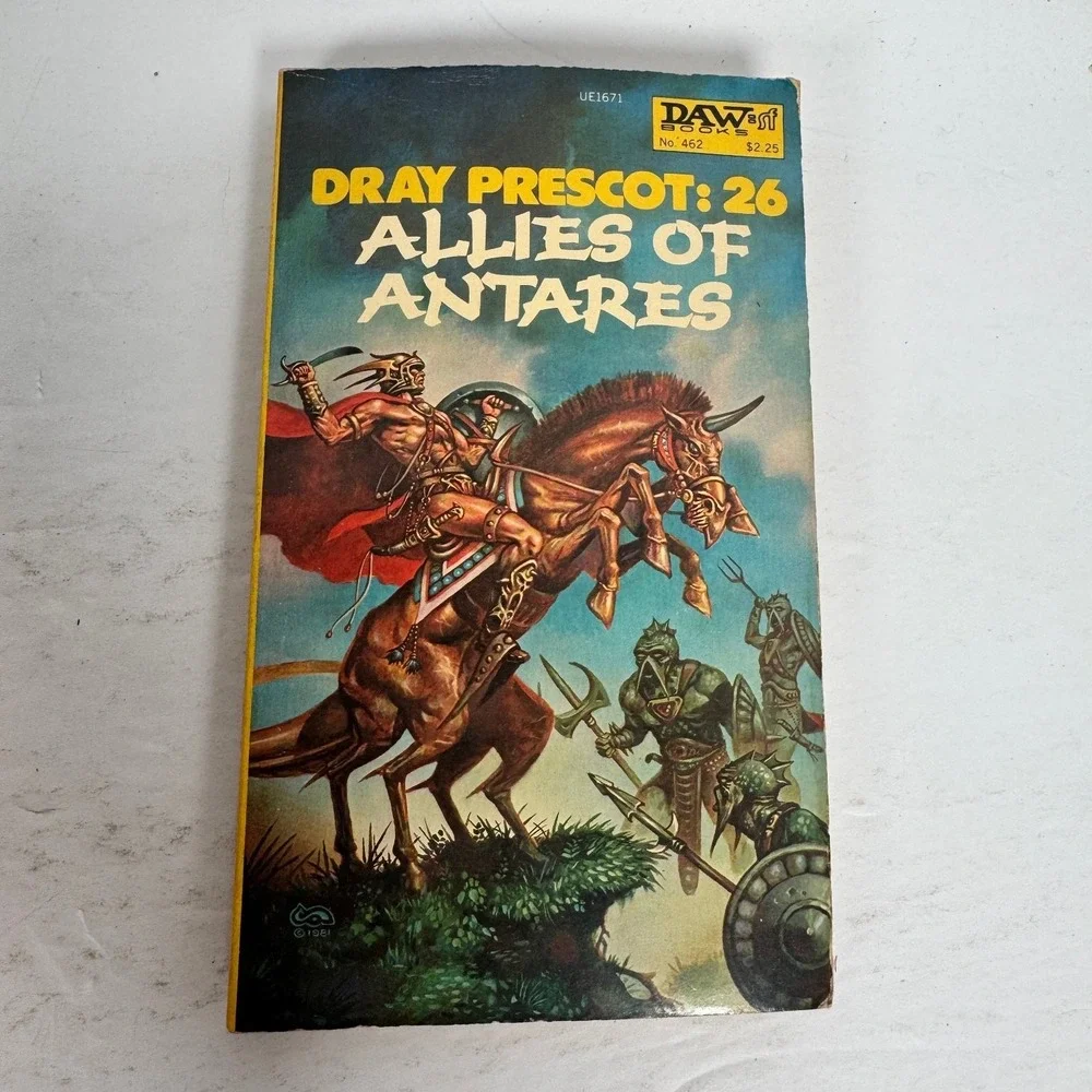 Dray Prescot 25 26 Legions Allies of‎ Antares 1981 1st Print DAW Sci-Fi Books